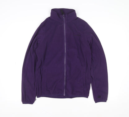 Womens UK Size 10 Freedom Trail Purple Full Zip Sweatshirt