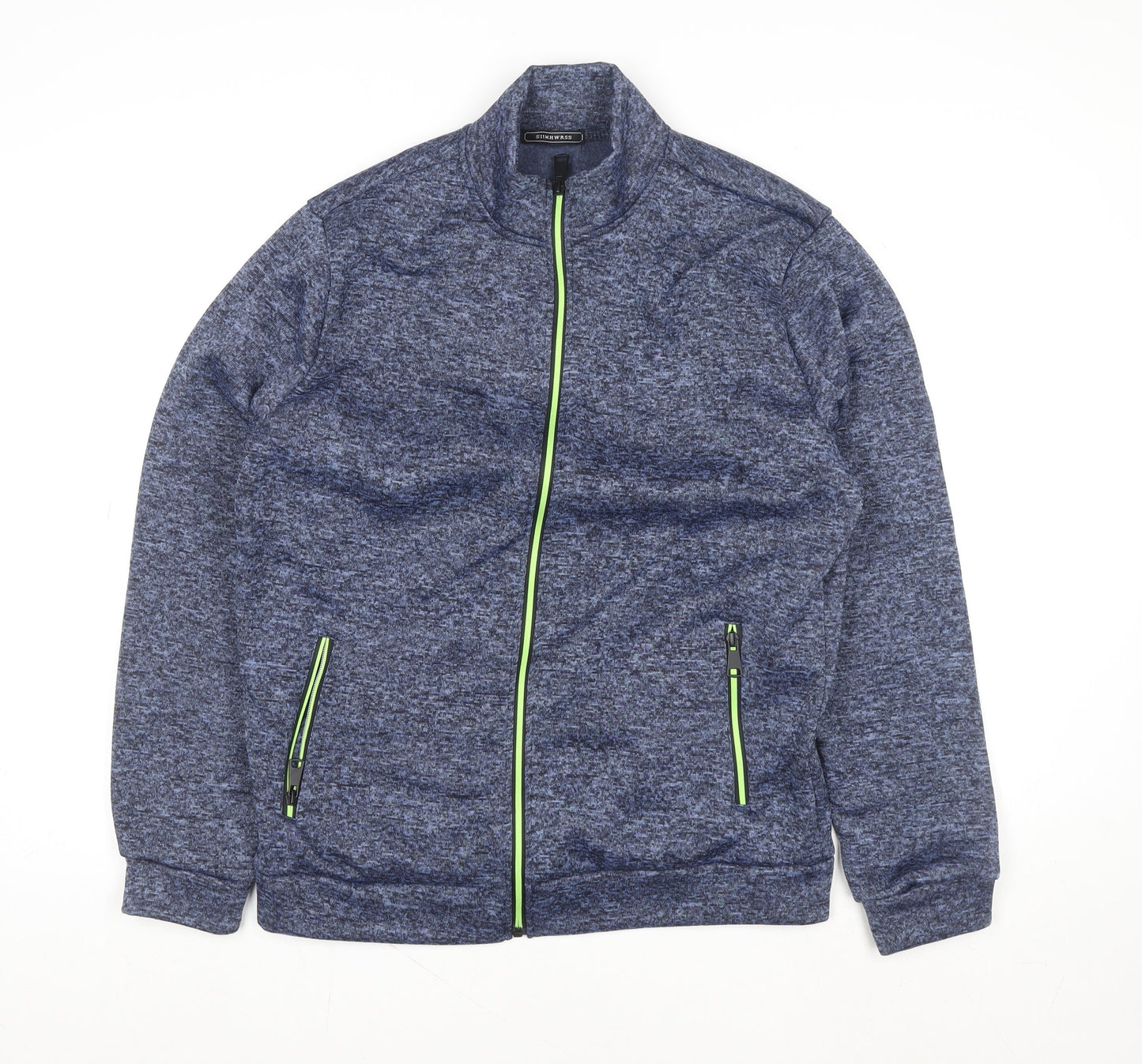 Mens UK Size S Slimwares Blue Basic Jacket