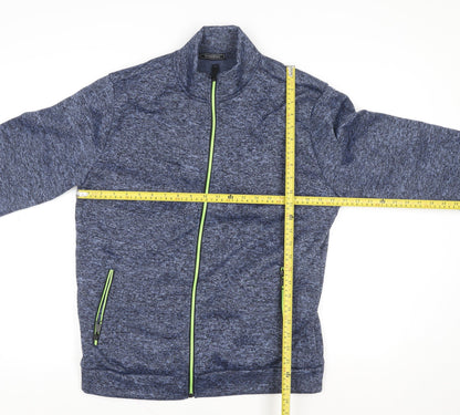 Mens UK Size S Slimwares Blue Basic Jacket