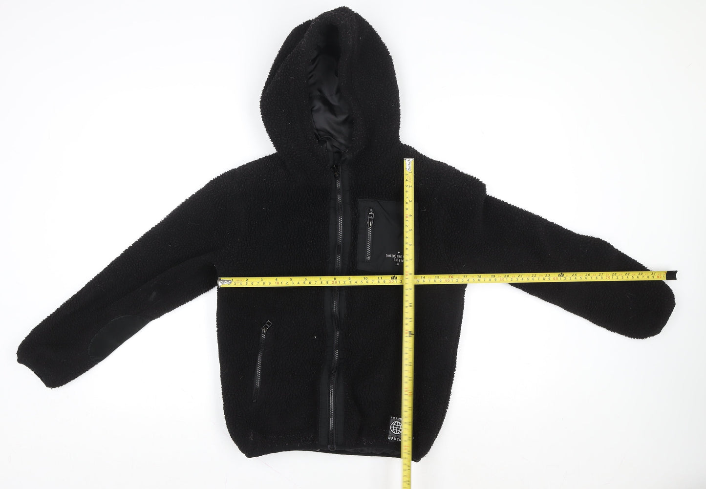 Boys UK Size 11-12 Years F&F Black Basic Jacket