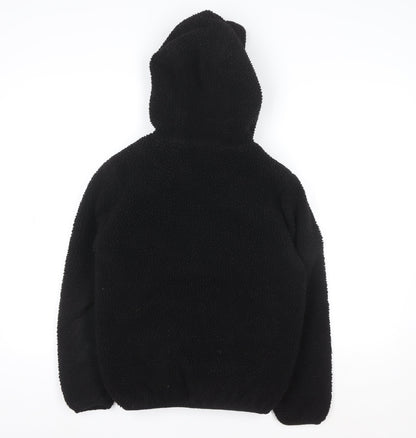 Boys UK Size 11-12 Years F&F Black Basic Jacket