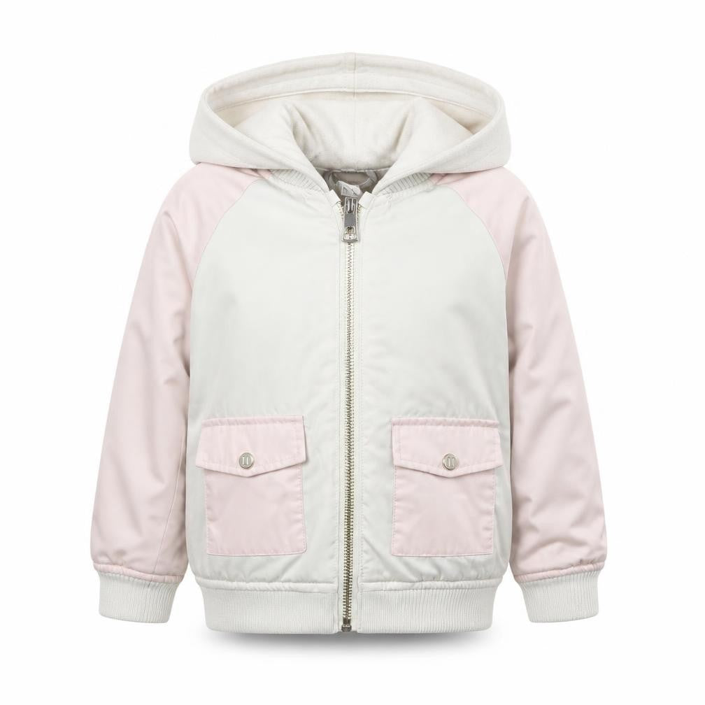 Girls UK Size 2-3 Years River Island Ivory Bomber Jacket