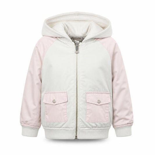 Girls UK Size 2-3 Years River Island Ivory Bomber Jacket