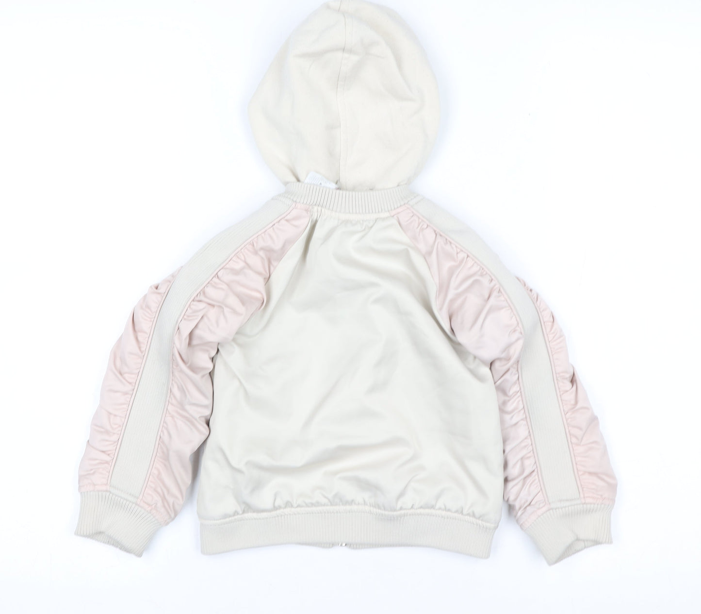 Girls UK Size 2-3 Years River Island Ivory Bomber Jacket
