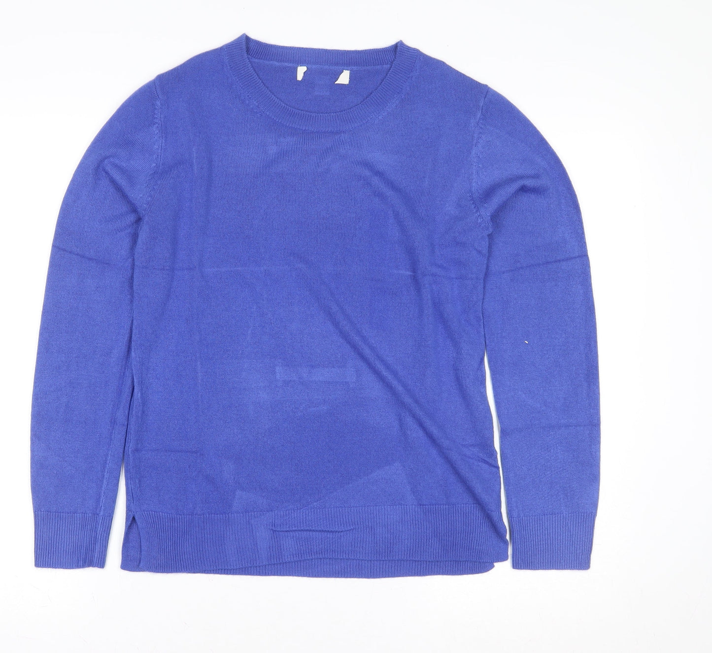 Womens UK Size 10 Marks and Spencer Blue Pullover Sweatshirt