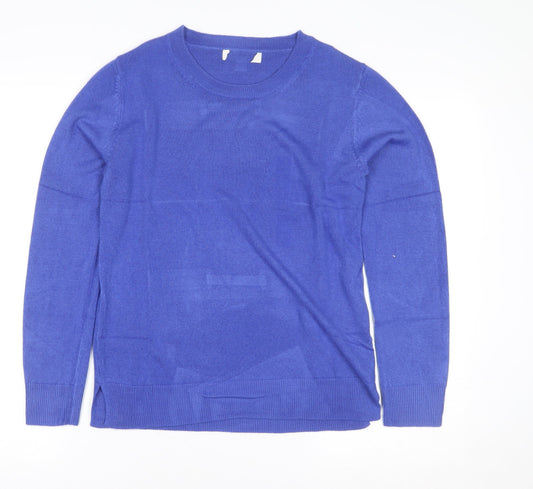 Womens UK Size 10 Marks and Spencer Blue Pullover Sweatshirt