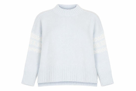 Womens UK Size L Woolovers Blue Pullover Jumper