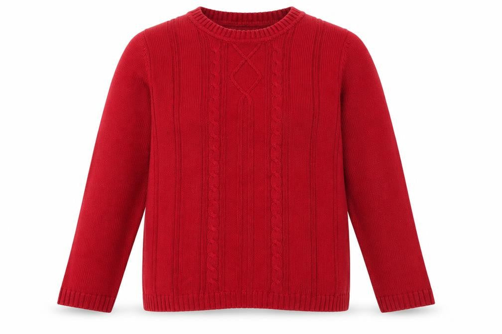 Womens UK Size M Jumper Red Pullover Jumper