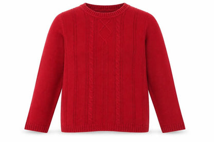 Womens UK Size M Jumper Red Pullover Jumper