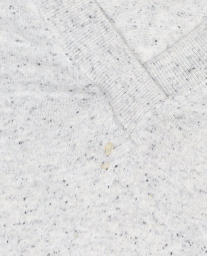 Superdry Women's Grey V-Neck Pullover Jumper XS Wool Blend