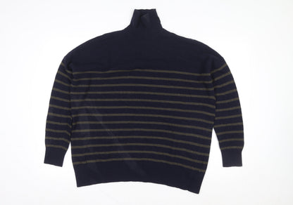 Womens UK Size XS Zara Blue Pullover Jumper