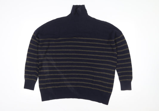 Womens UK Size XS Zara Blue Pullover Jumper
