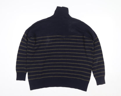 Womens UK Size XS Zara Blue Pullover Jumper