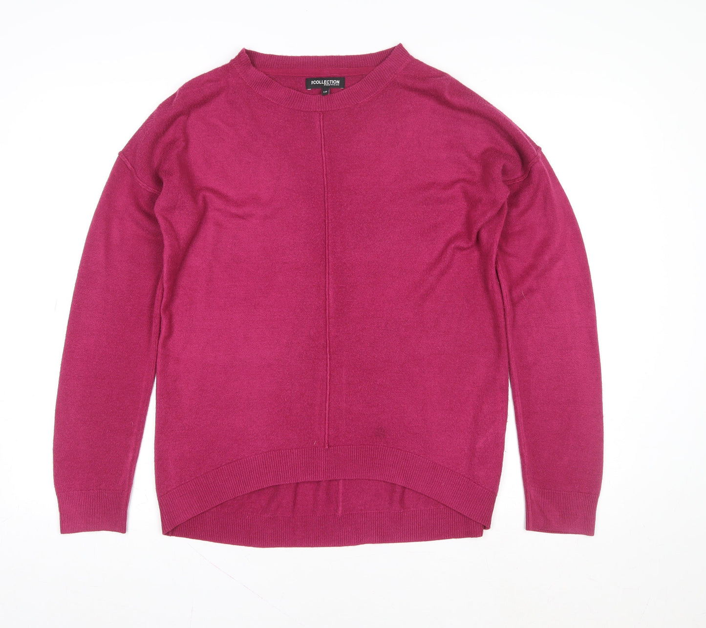 Womens UK Size 10 Debenhams Pink Pullover Sweatshirt