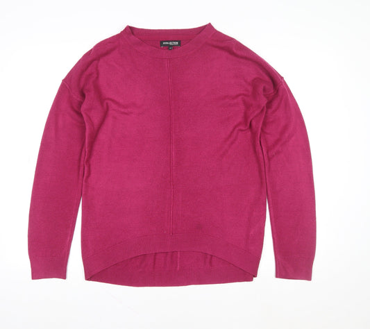 Womens UK Size 10 Debenhams Pink Pullover Sweatshirt
