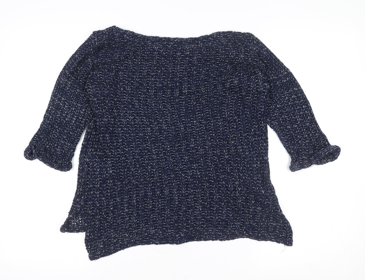 Womens UK Size 8 Topshop Blue Basic Blouse