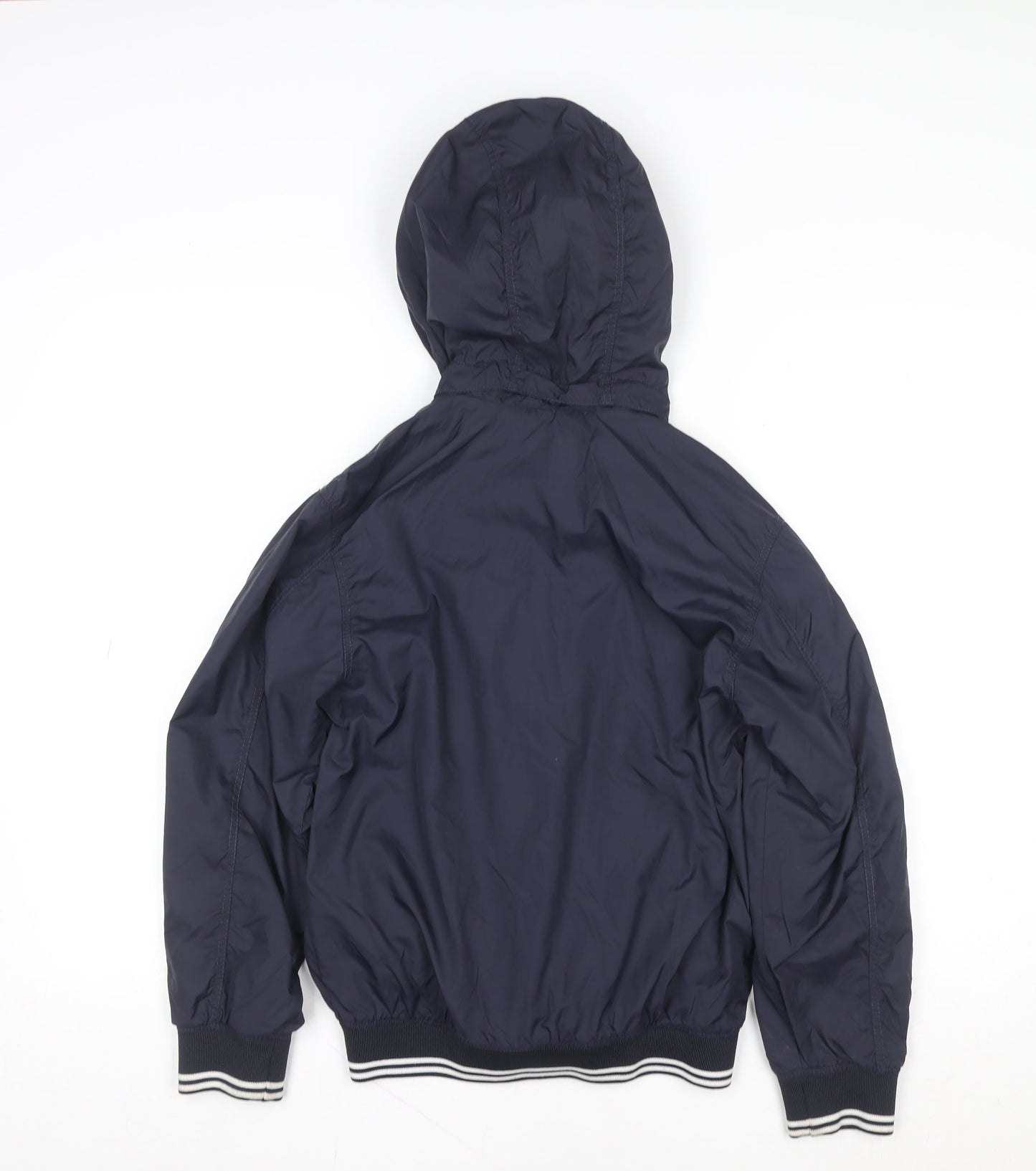 Boys UK Size 8 Years H&M Blue Windbreaker Coat