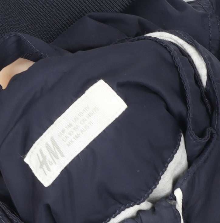 Boys UK Size 8 Years H&M Blue Windbreaker Coat