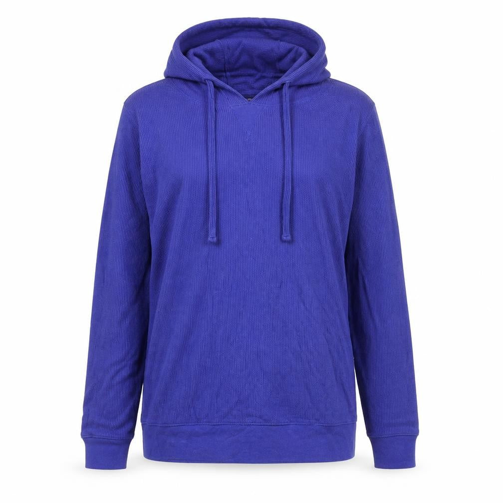 Gap Women's Blue Pullover Hoodie Medium Cotton Blend Casual
