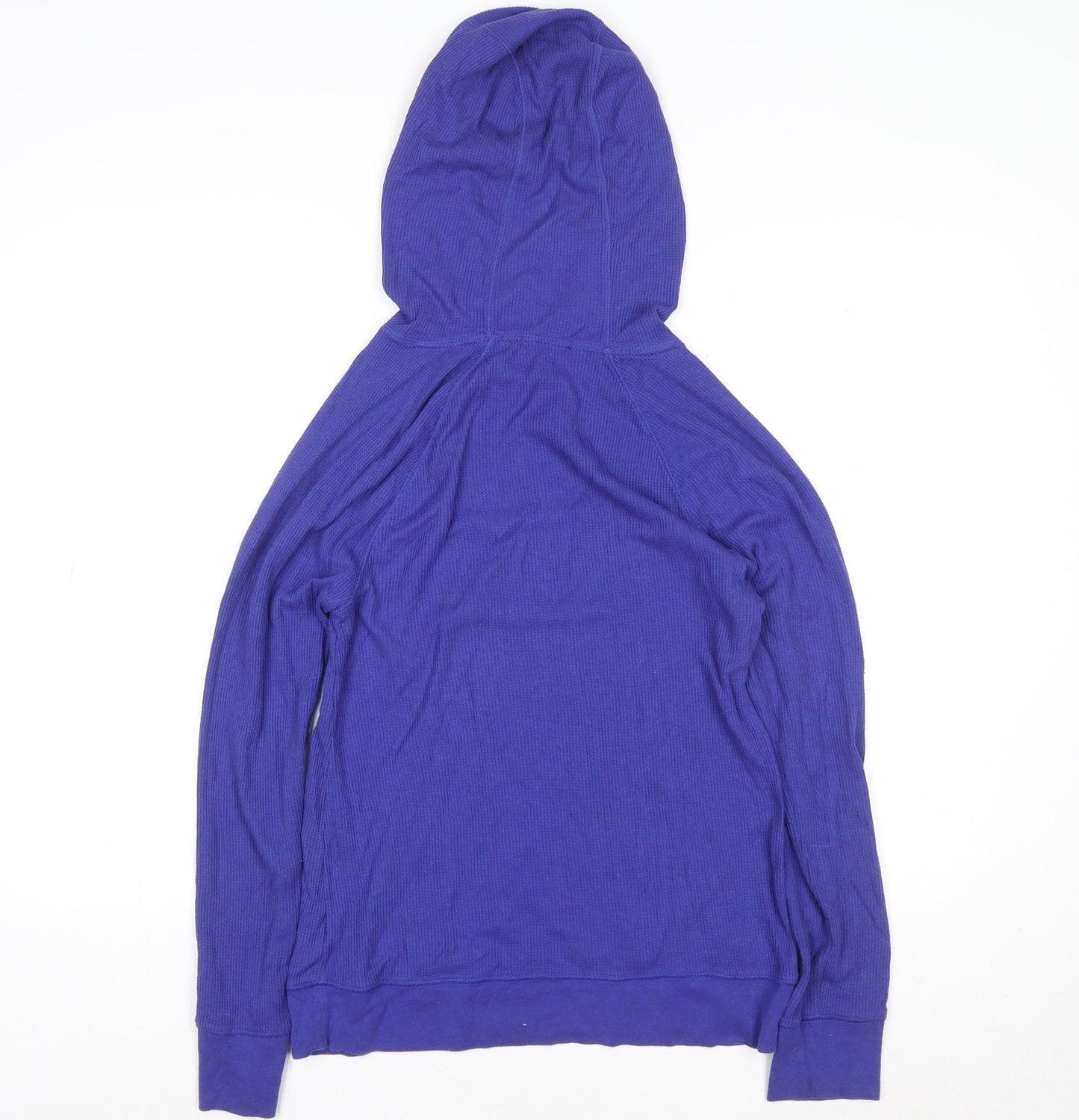 GAP Women's Blue Pullover Hoodie Medium Cotton Blend Casual