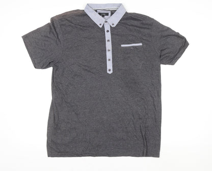Mens UK Size L Peter Werth Polyester Blend Polo Shirt
