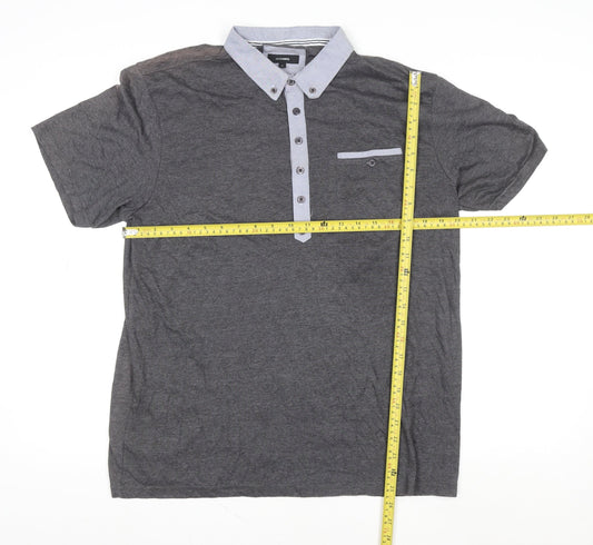 Mens UK Size L Peter Werth Polyester Blend Polo Shirt