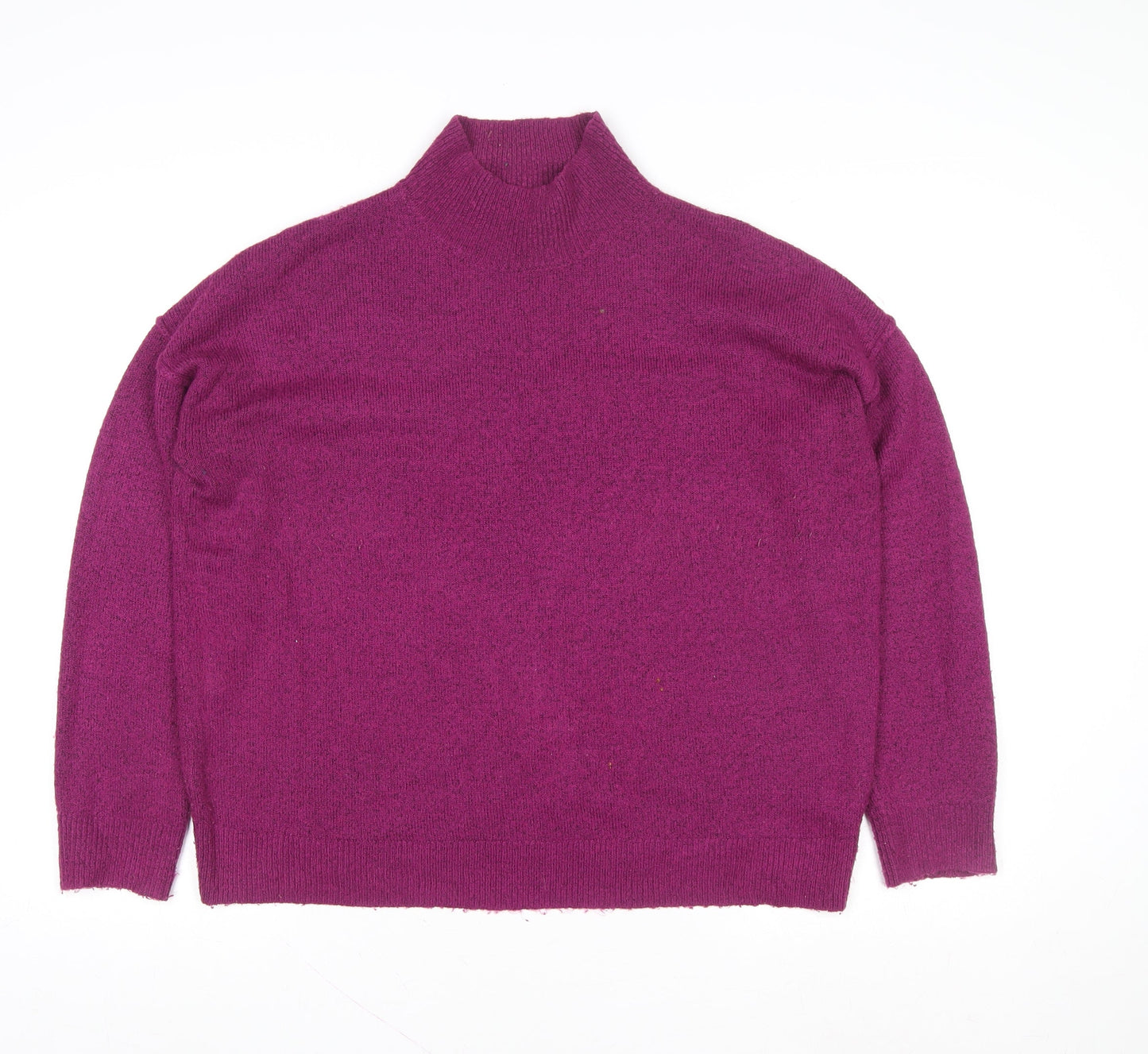 Womens UK Size 12 Red Herring Purple Pullover Jumper