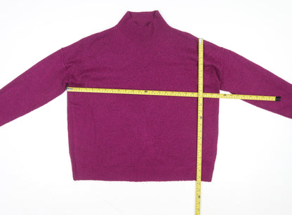 Womens UK Size 12 Red Herring Purple Pullover Jumper
