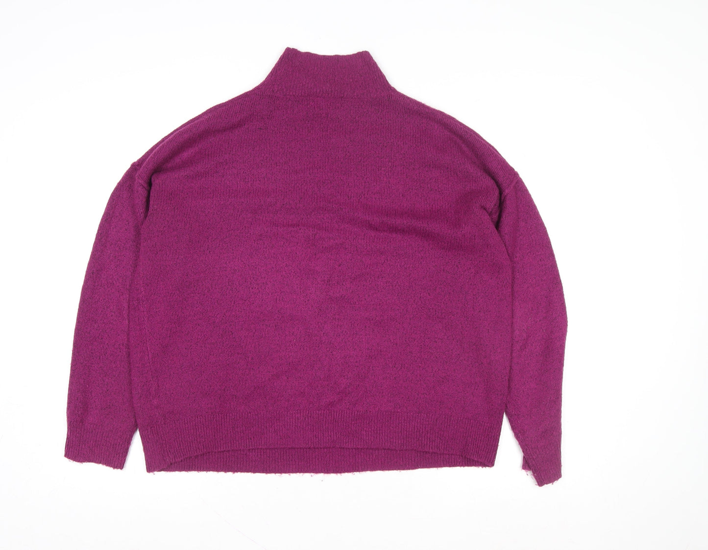 Womens UK Size 12 Red Herring Purple Pullover Jumper