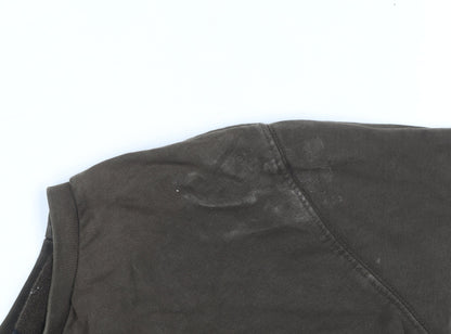 Vans Men's Brown Colour Block Crew Neck Sweatshirt Size M