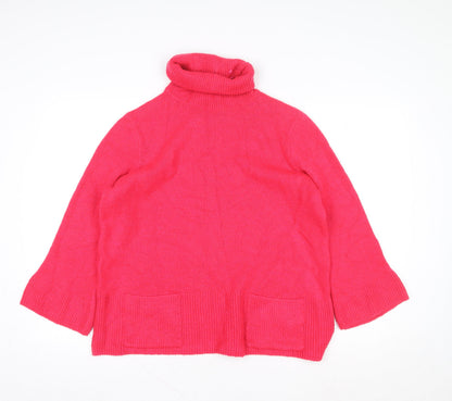 Womens UK Size XL Savida Pink Pullover Jumper