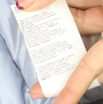 Betty Barclay Women Blue Quilted Puffer Jacket Size 14 Lightweight