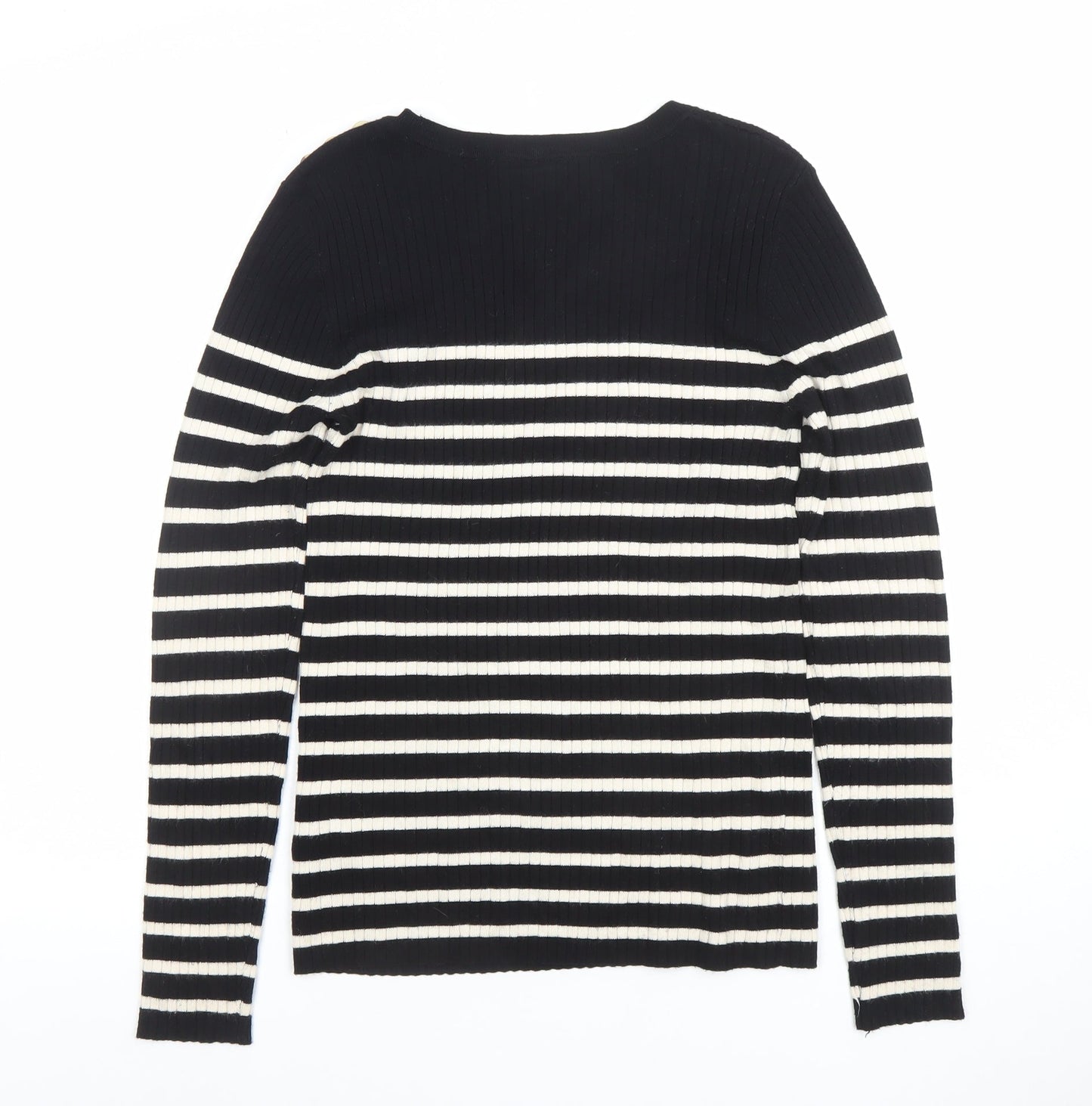 Womens UK Size 12 Editor's Cut Black Pullover Jumper