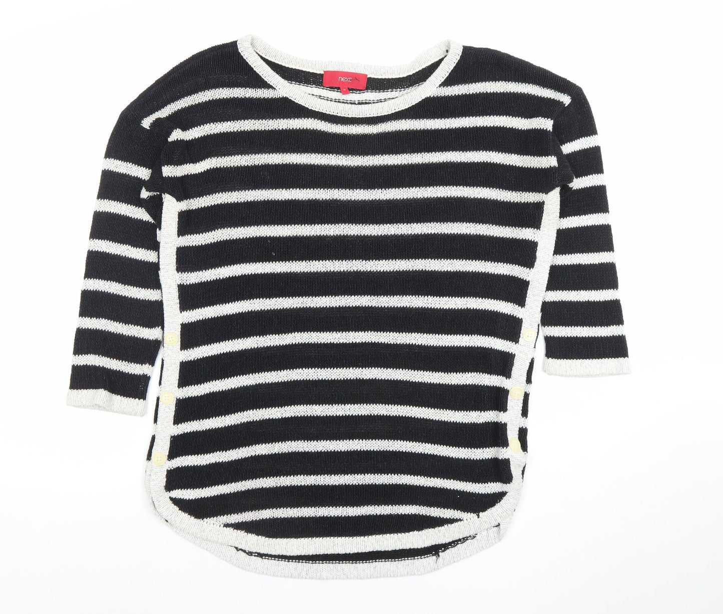 Womens UK Size 10 NEXT Black Pullover Jumper