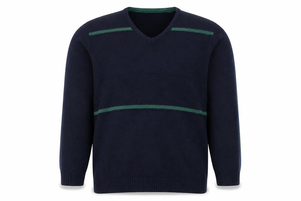 Mens UK Size L Minister Blue Pullover Jumper