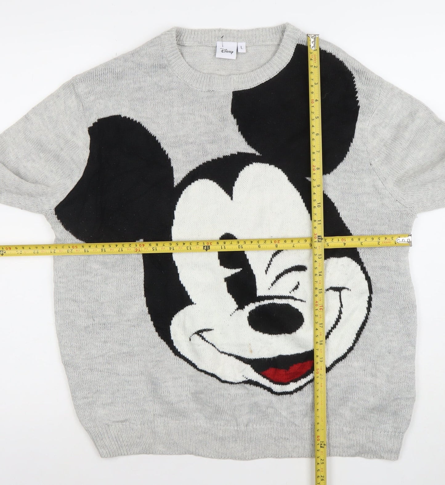 Womens UK Size L Disney Grey Pullover Jumper