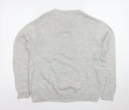 Womens UK Size L Disney Grey Pullover Jumper