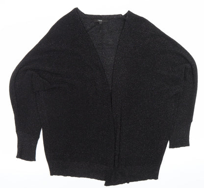 Womens UK Size M NEXT Black Cardigan Jumper