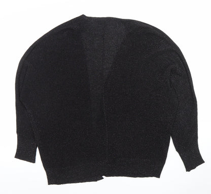 Womens UK Size M NEXT Black Cardigan Jumper