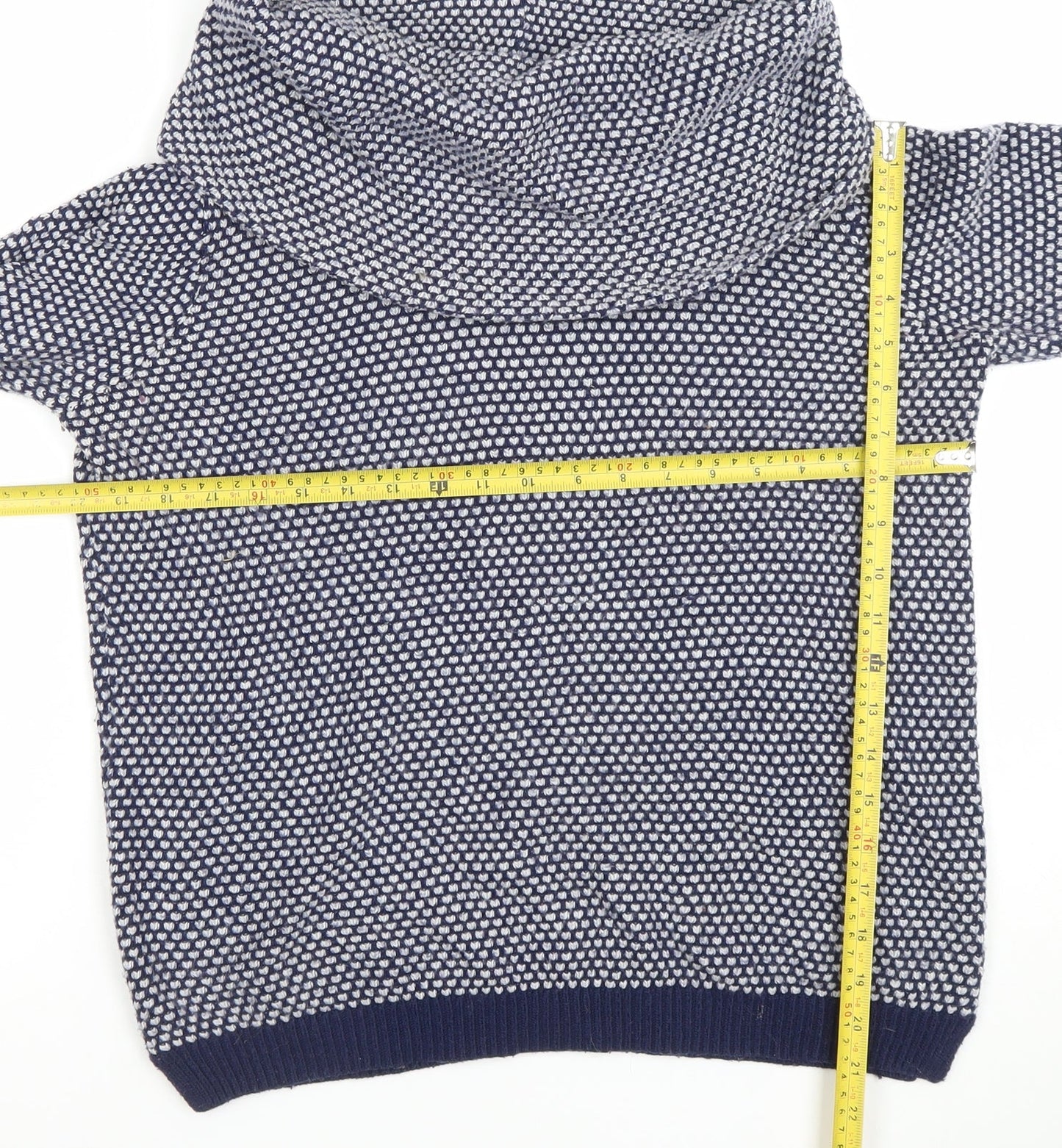 Womens UK Size S Wallis Blue Pullover Jumper