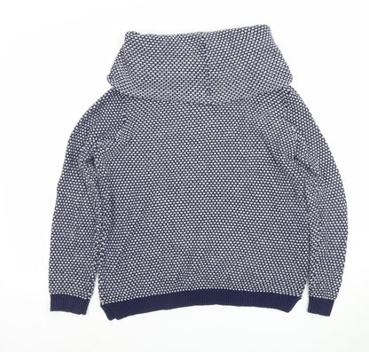 Womens UK Size S Wallis Blue Pullover Jumper