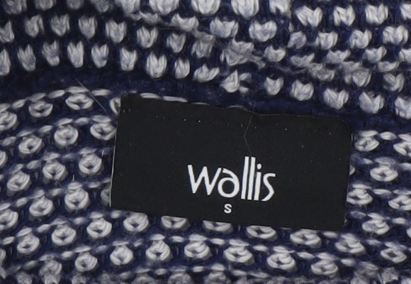 Womens UK Size S Wallis Blue Pullover Jumper