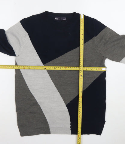 Womens UK Size 10 Marks and Spencer Multicoloured Pullover Jumper