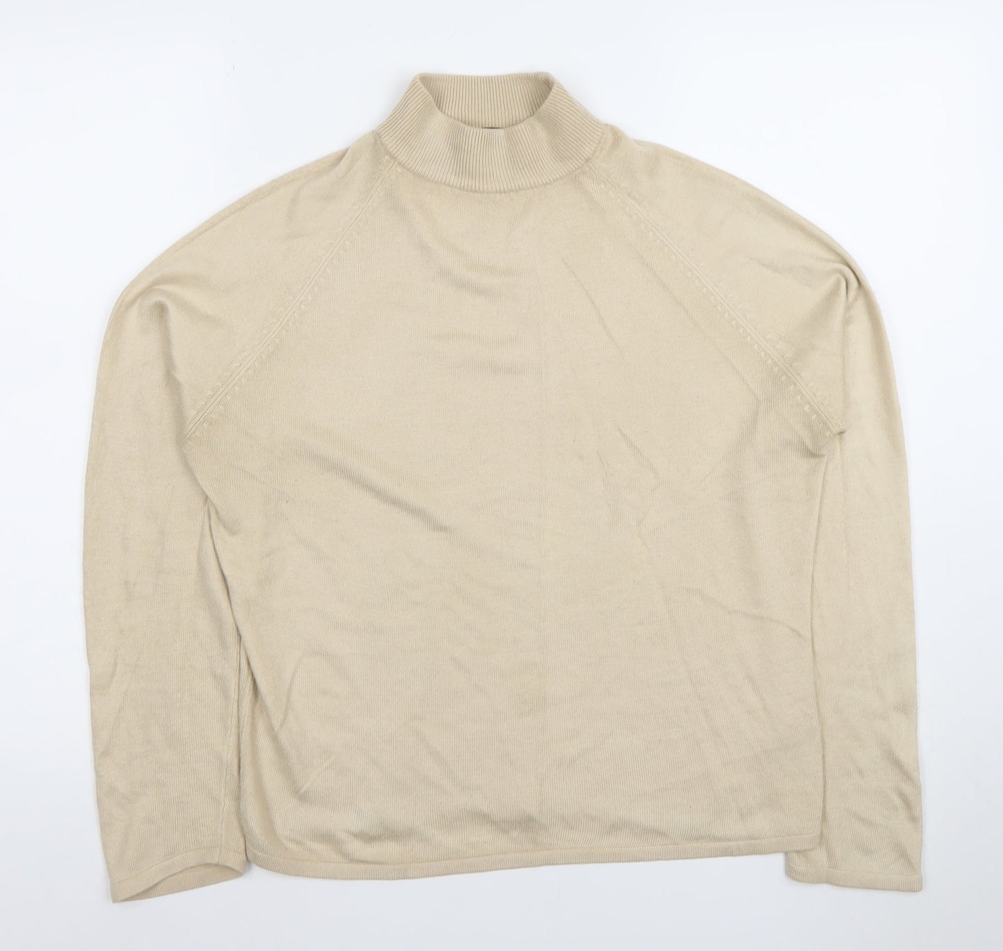 Womens UK Size 10-12 Savida Beige Pullover Jumper