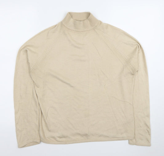 Womens UK Size 10-12 Savida Beige Pullover Jumper