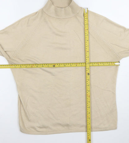 Womens UK Size 10-12 Savida Beige Pullover Jumper