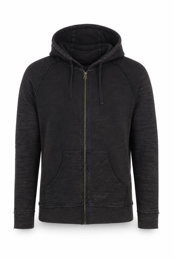 Mens UK Size S RIP CURL Black Full Zip Hoodie