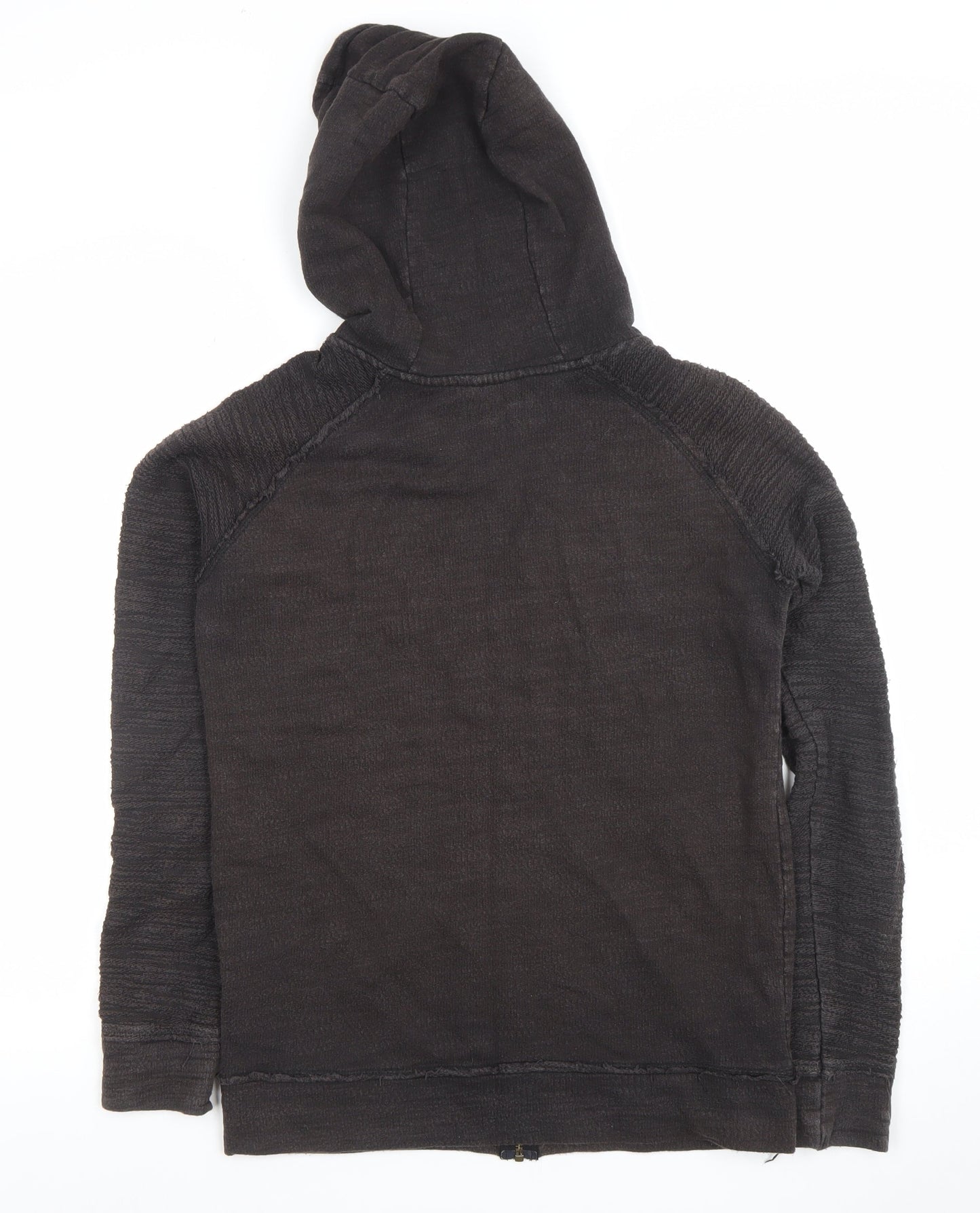 Mens UK Size S RIP CURL Black Full Zip Hoodie