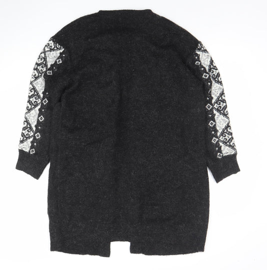 Womens UK Size M Atmosphere Black Cardigan Jumper