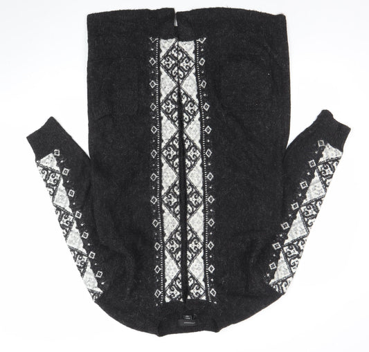 Womens UK Size M Atmosphere Black Cardigan Jumper
